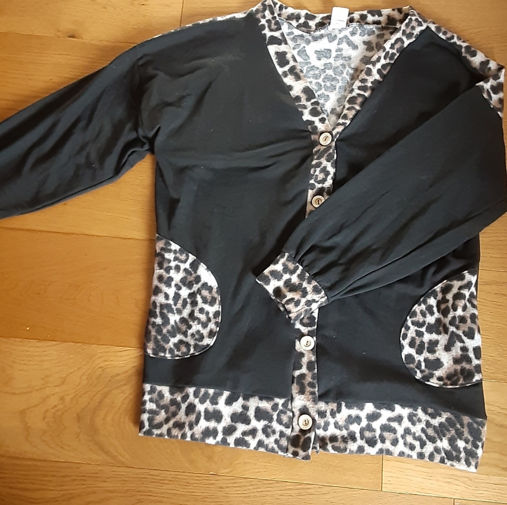 Soft Leopard Cardigan